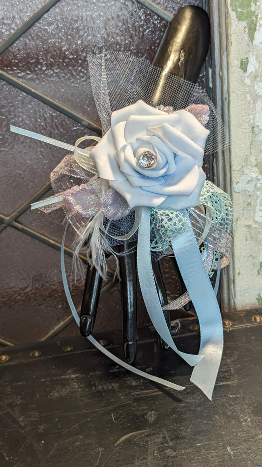 Artificial Keepsake White Rose Corsage White